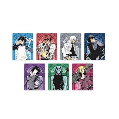 Blood Blockade Battlefront & BEYOND 01 [Graff Art Sketch Illustration] Acrylic Card Complete Set (7-Piece Box)