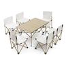 ZISIZ Outdoor Folding Table and Chair Set