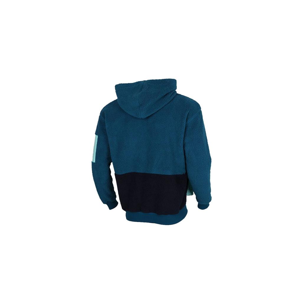 Puma Retro Block Full Zip Sherpa Hooded Jacket Men Jacket Digital-Blue 530711-36