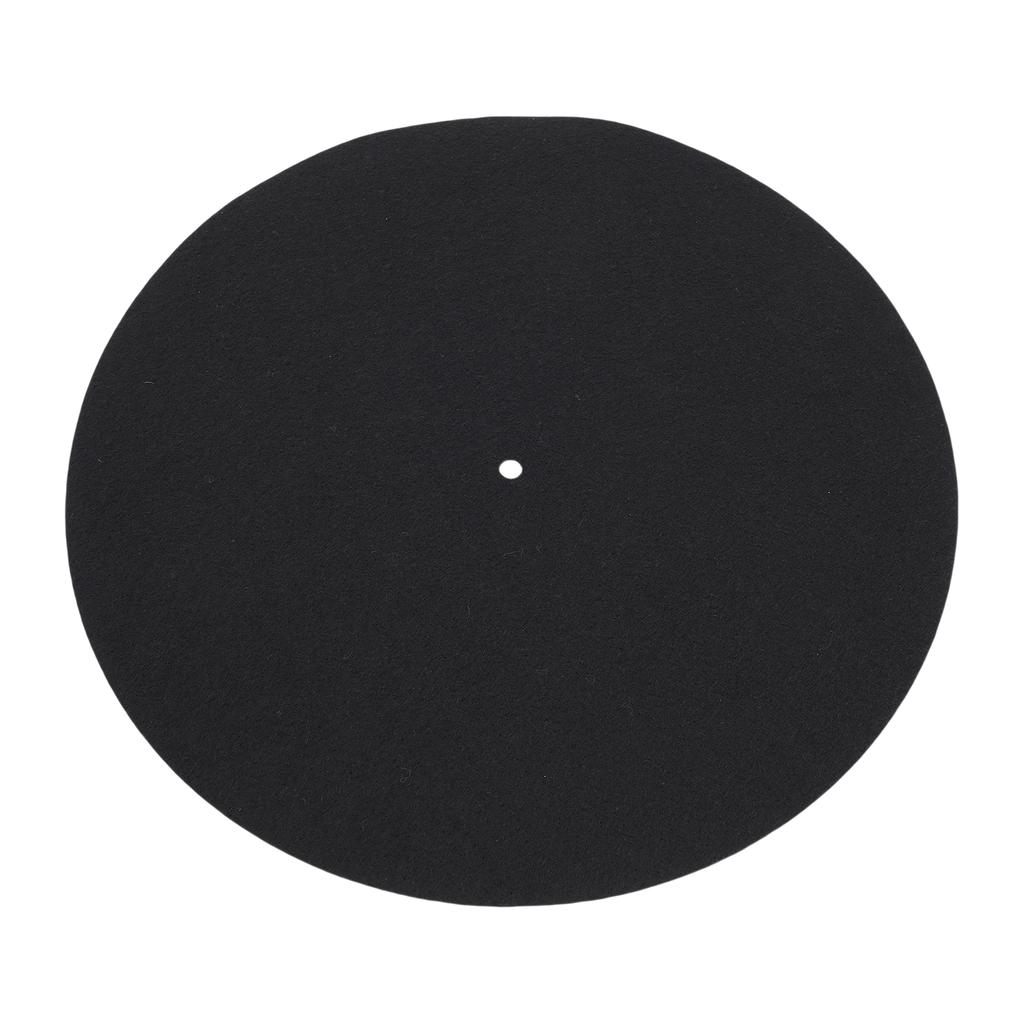 12 Inch Turntable Slipmat Fit for   Phonograph Player Anti Vibration Record Platter Mat Felt Turntable Pad Anti Static