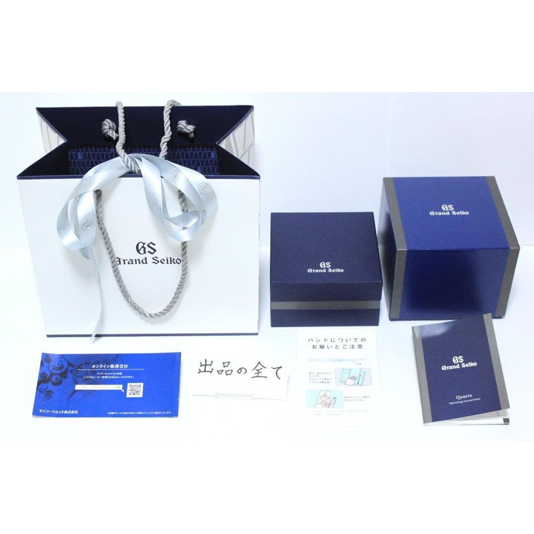 Used Genuine Grand Seiko box, etc. (all in good condition)