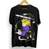 Dragon Ball Seven Dragon Ball Sun Wukong Joint Japanese Retro Large Direct Injection Fashion T-Shirt Daily Retro Letter