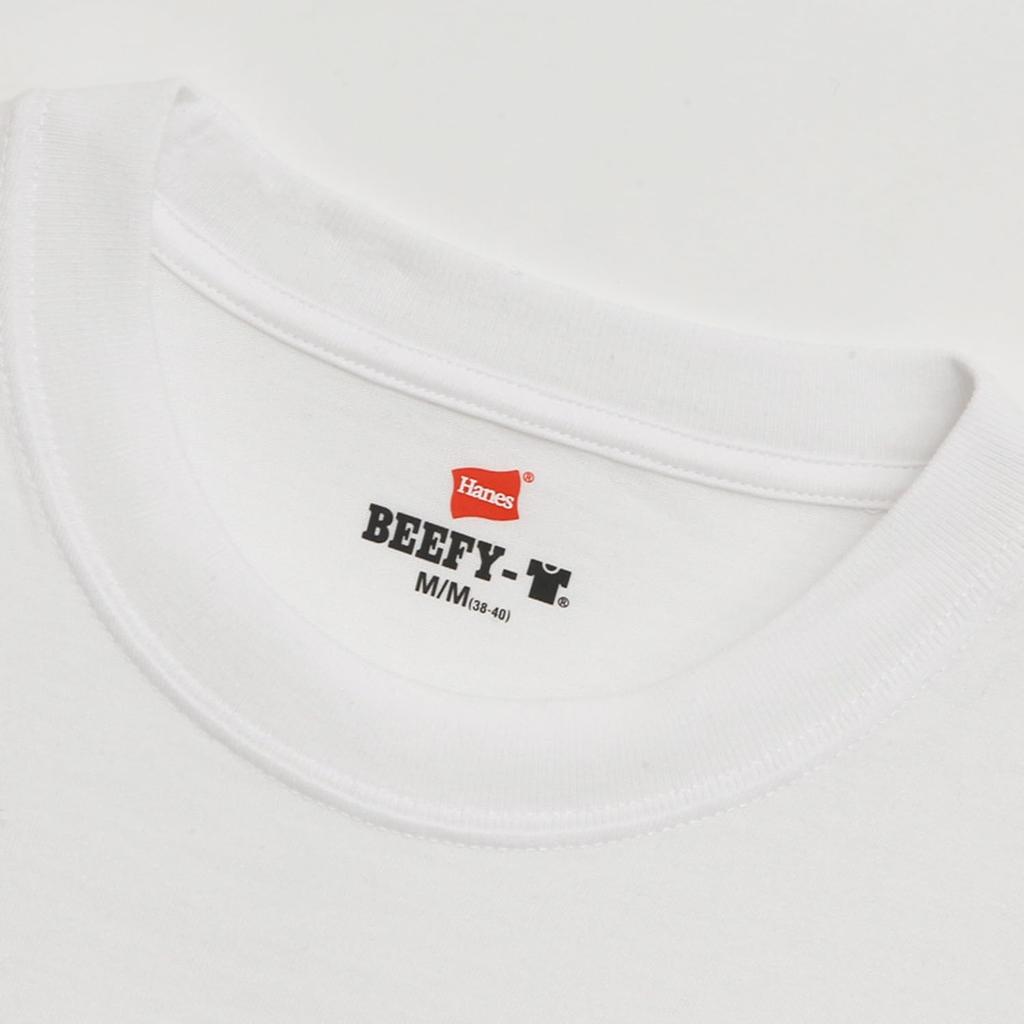 Beefy Set of Thick Round Heavyweight T-Shirts, BEEFY-T, 2, 100% Cotton, Fabric, Body, Tagless, Tee, H5180-2-010-L