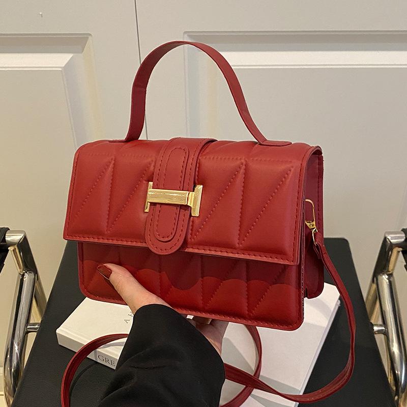 Geantă de mână pătrată mică cu diamante la modă pentru vară pentru femei, nouă, de lux ușor, la modă, geantă de umăr, geantă crossbody pentru navetă