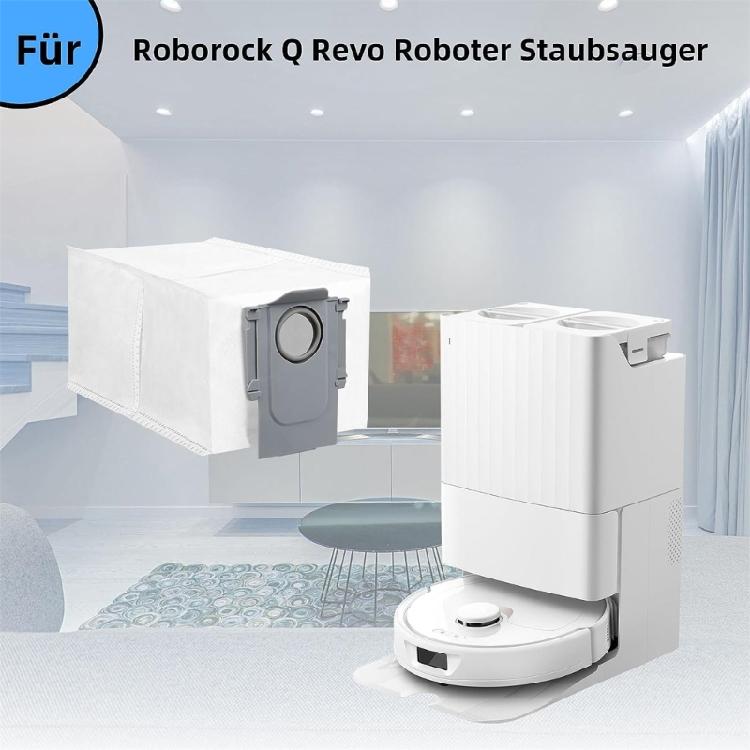 Pack of 8 Vacuum Cleaner Bags Accessory Set for QRevo/P10 Robot Suction Station
