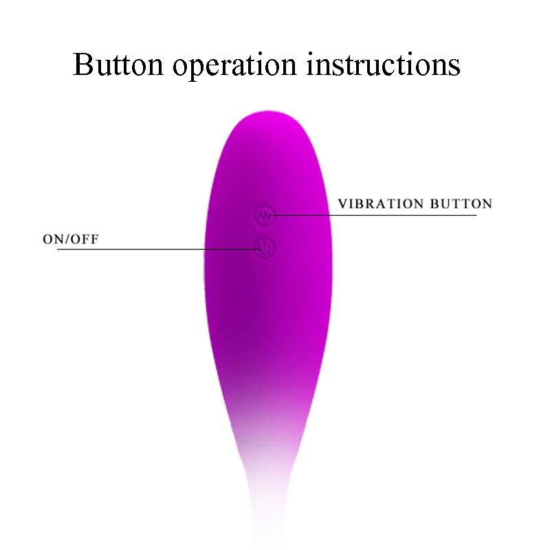 Vibrating Egg Double Ended Anal Vibrator Dildo Two Headed Rechargeable Sex Toys For Woman Nipple Clitoris Stimulator Masturbator