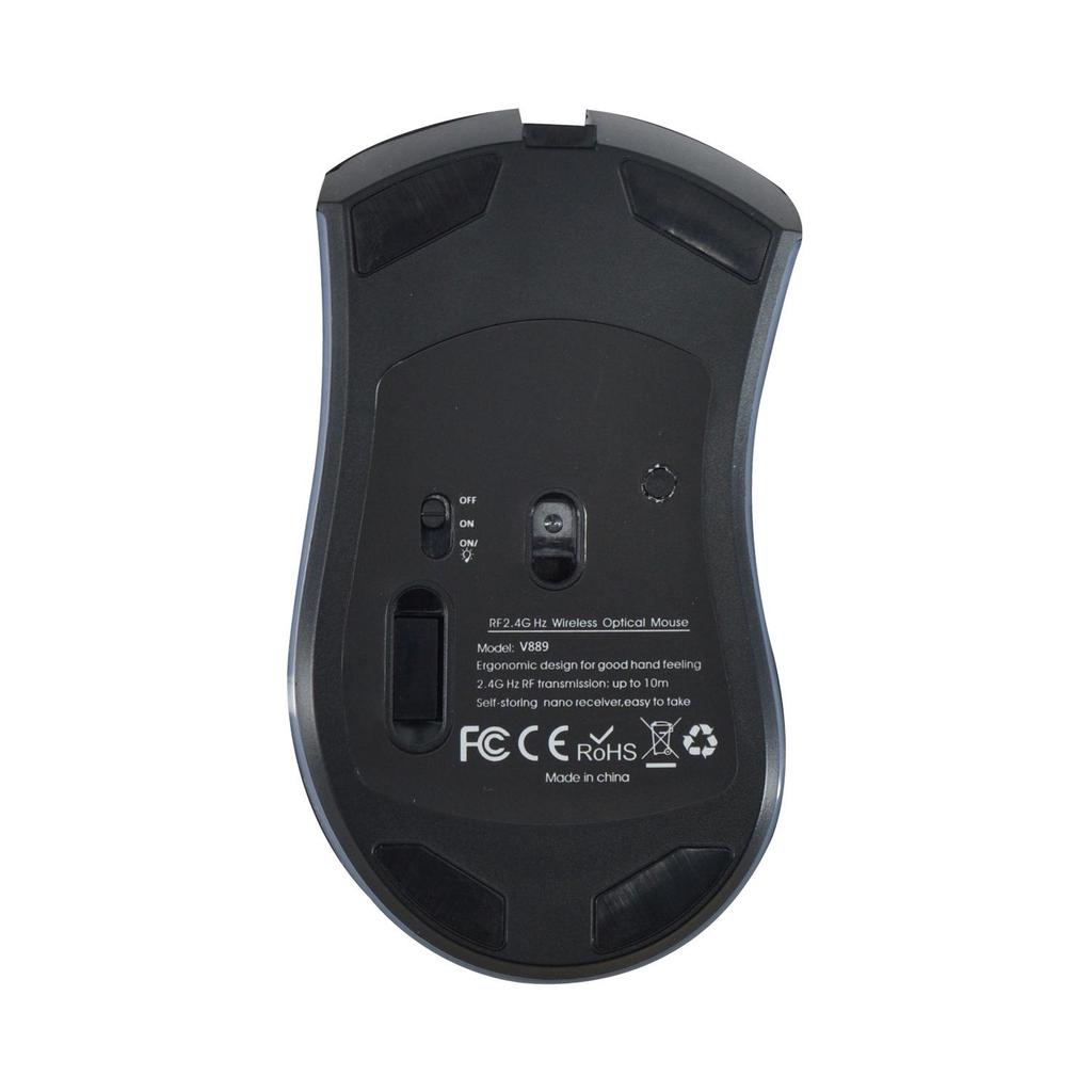 Wireless RGB Honeycomb Gaming Mouse – Ergonomic Design for Office and Gaming