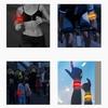 Reflective LED Light Bracelets Night Safety Reflective Bands LED Wristband Wearable Running Arm Belt for Running