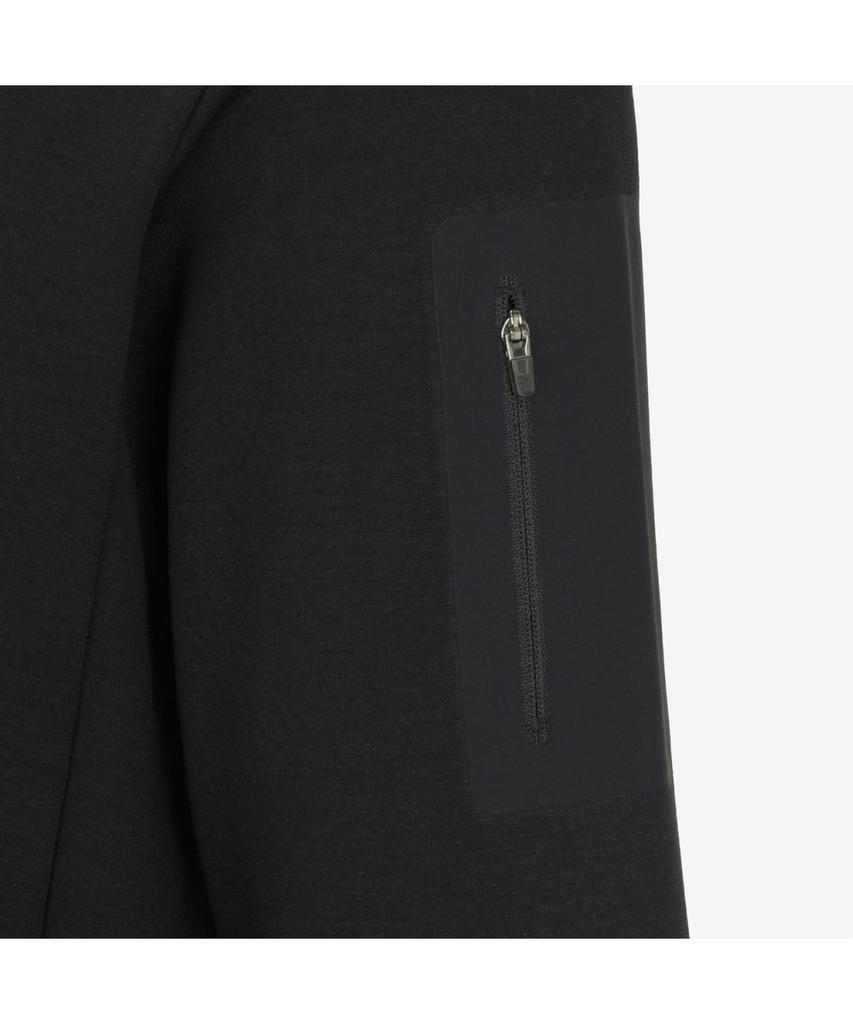 Noseupeiseu Nt7Lr50A Basodino Long Sleeve Zip-Up Tee Black