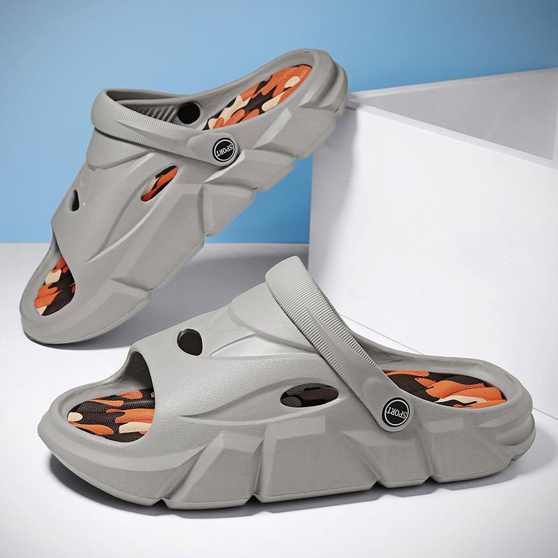 

Summer Men Sandals Beach Slippers Clogs Outdoor Fashion New Women Soft Bottom Shoes Garden Shoes Mens Beach Sandals