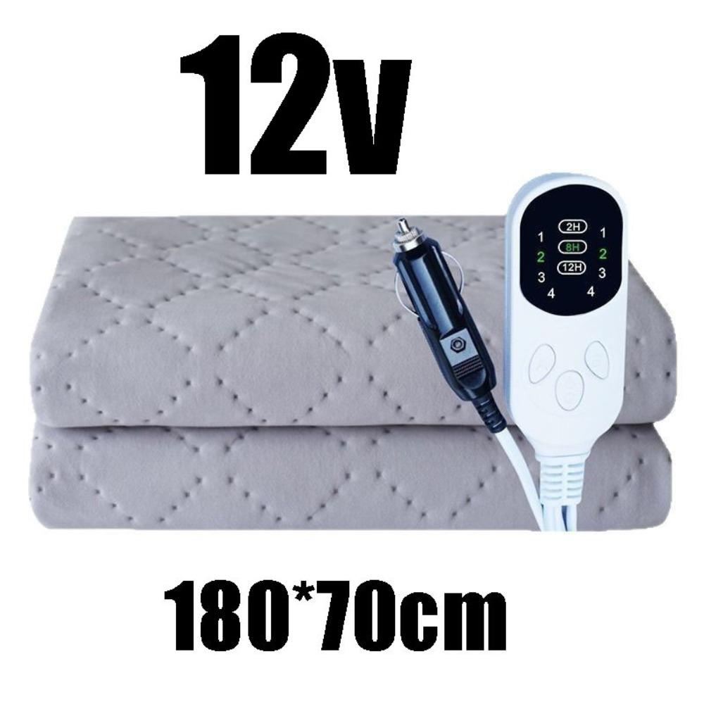 Single Control / Dual Control Car Heated Blanket 12V Heated Blanket  Long-distance Travel