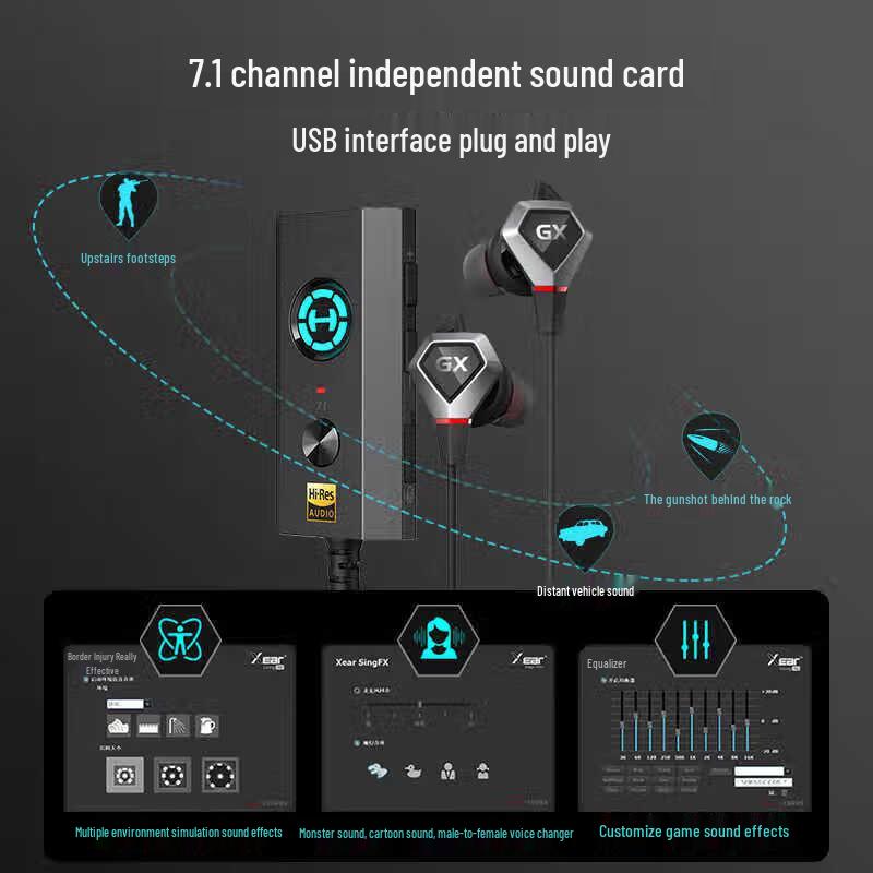 Edifier HECATE GX04 Competitive Edition In-ear Gaming Headset