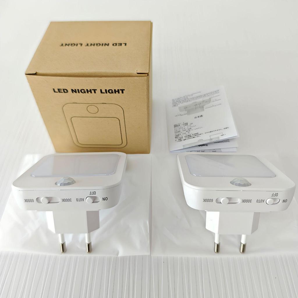 Wireless Smart LED Night Light with Motion Sensor & Battery Power for Hallway & Bedside