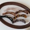 Fermaglio per capelli alla moda a forma di banana per donna, tinta unita, con torsione, per ragazze, con fermaglio per coda di cavallo, accessori per lo styling, copricapo