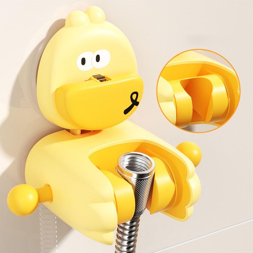 Reusable Cartoon Shower Head Holder Adjustable Angle Shower Bracket  Household