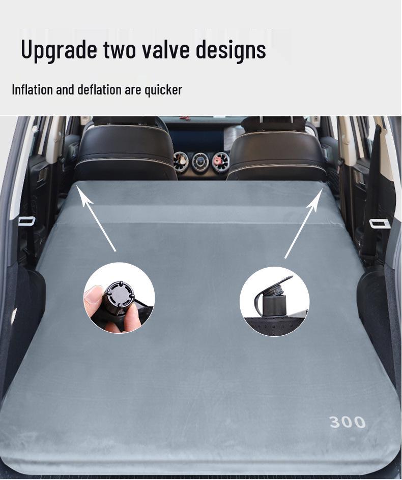 Tank 300 Automatic Inflatable Car Camping Mattress - Trunk Air Bed Travel Sleeping Solution