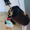 Cartoon Penguin Plush Keychain Toy Pendant Soft PP Cotton Filling Creative Key Ring Bag Charm Gift for Girls Boys Family Festivals