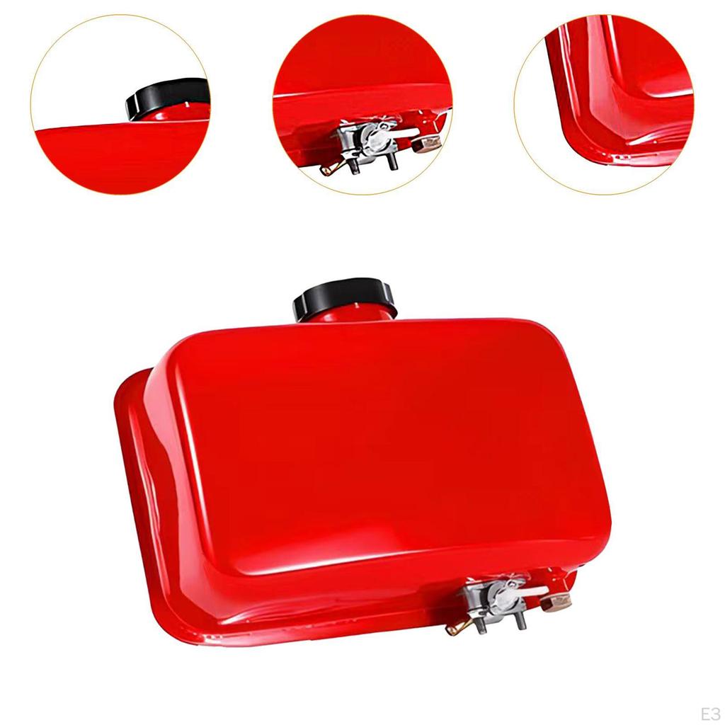 Tank Engine Parts,Air Cooled Micro Tiller Accessories,Iron,Easy To Install Portable Professional