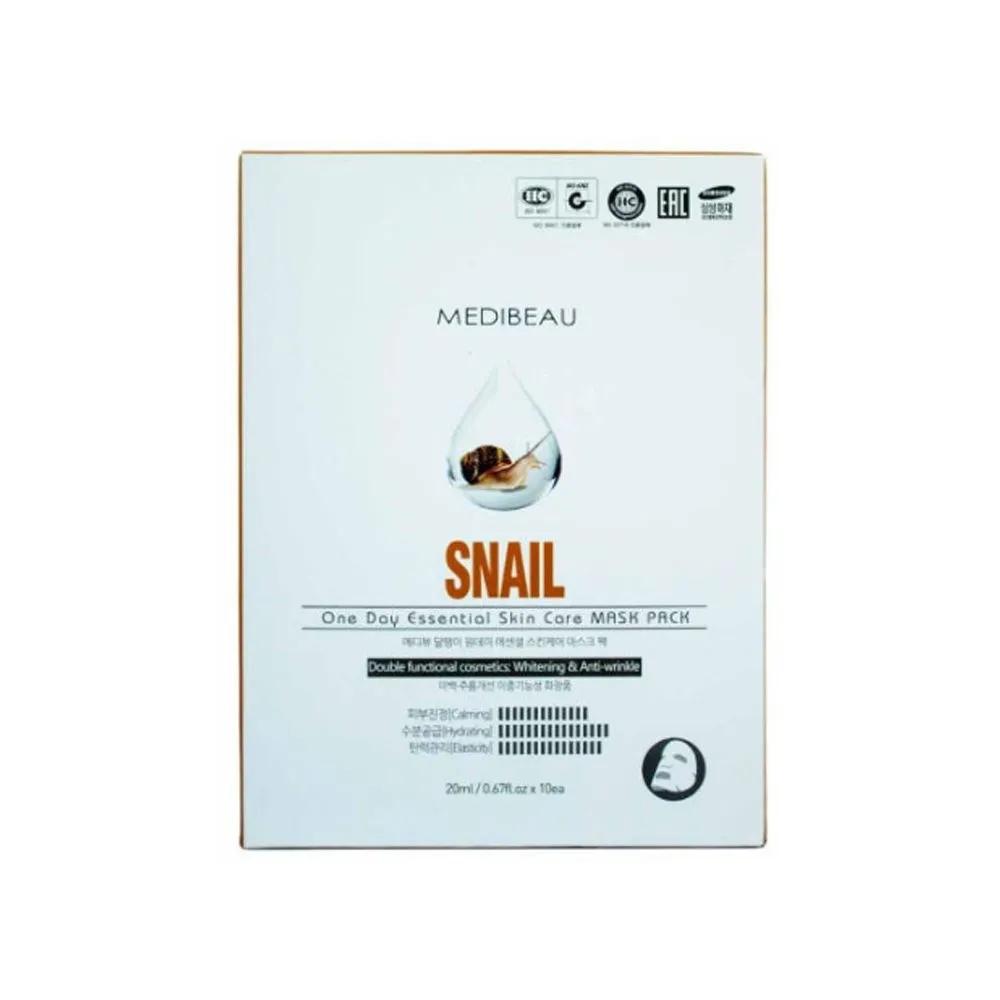 

MEDIBEAU One Day Essential Skincare Mask Pack 20ml - Snail (10 Sheets)