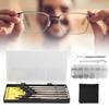Screwdriver Tweezers Screw Nose Pad Optical Glasses Repairing Maintenance Kit
