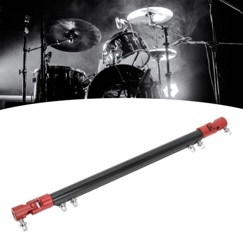 Replacement Drum Drive Shaft Rod, Standard Size, Wear-Resistant Metal Double Pedal (Black)