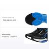 Kids Comfortable Non-Slip Shock Absorbing Low-Top Running Shoes Kids Sneaker Black Blue A312325588H-3