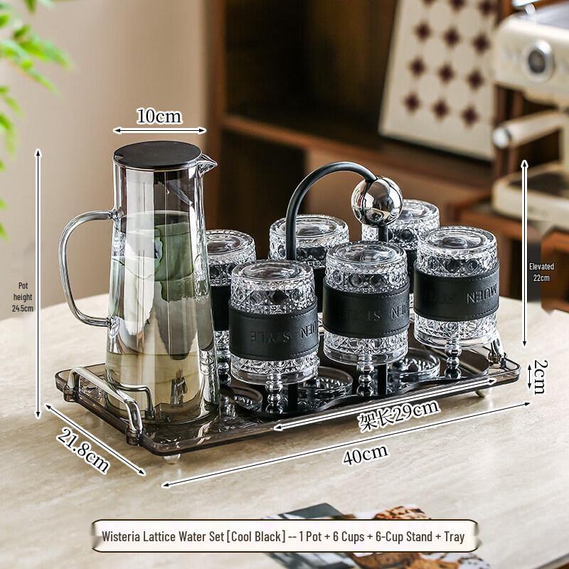 Premium Glass Drinkware Set