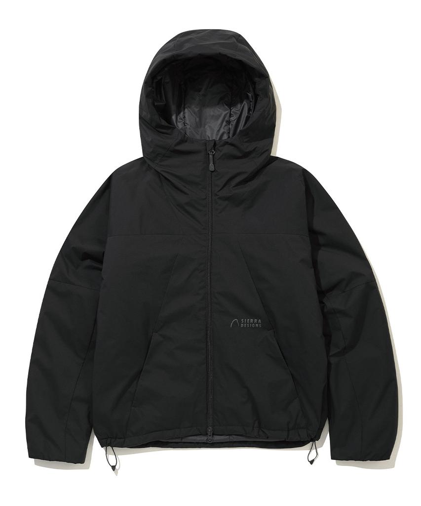 SIERRA DESIGNS W) Grandmothership Lightweight Insulation Hooded Jacket Black