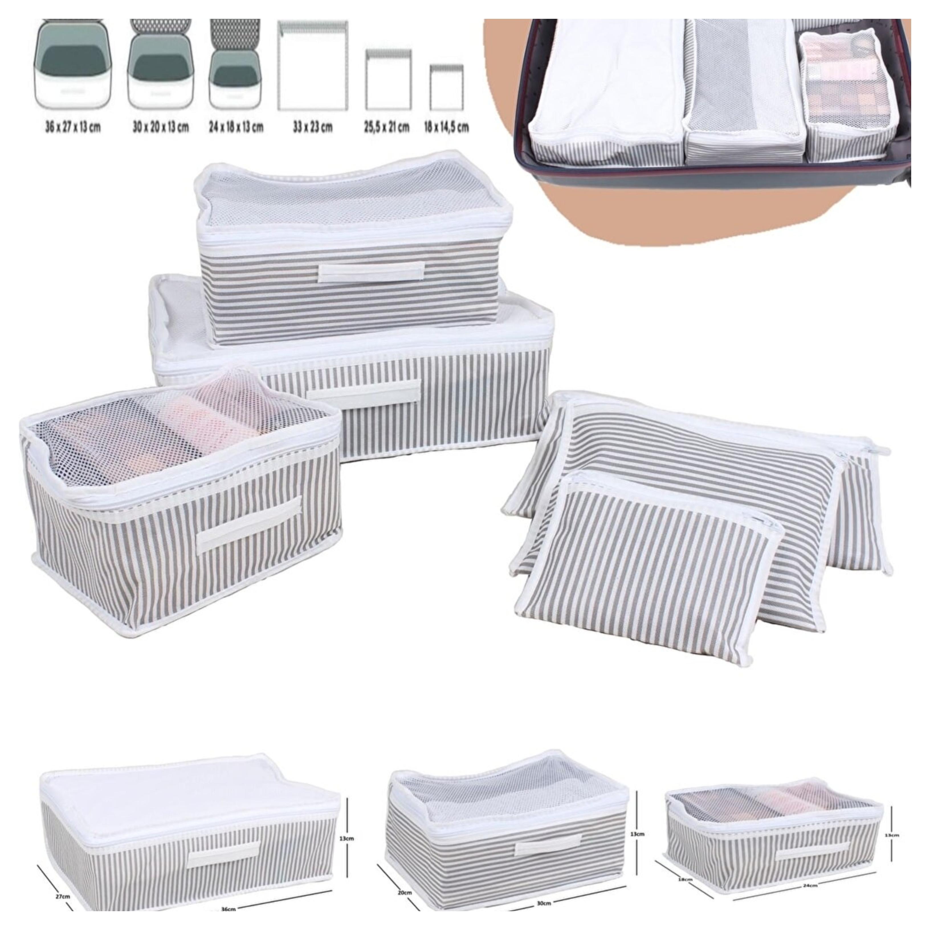 

НАБОР ИЗ 6 ЛИ.. Комплект текстильных изделий для дома, органайзер, органайзер, 6 lı set