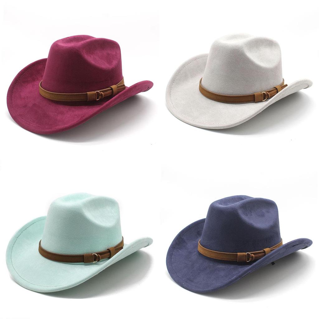 Traditional Knot Pattern Wool Felt Hat With Wide Brim For Men And Women