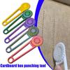 Yeni Karton Kutu Delme Aleti - Ev DIY El Sanatları Paketleme Malzemeleri İçin Ağır Hizmet Tipi Kağıt Delici
