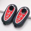 Key Fob Cover for Models Anti-Scratch Surface Shockproof Structure Soft Grip Texture Easy Install Design Responsive Button Touch Car Remote Accessory