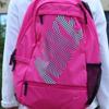 Nike Polyester Backpack Regular Women's Rose Red Casual BA4862-616