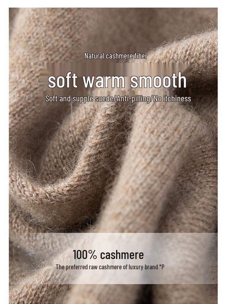 Women's 100% Pure Cashmere Shawl - Autumn/Winter Warmth, Versatile & Fashionable Neck Protection.
