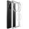 IMAK For OnePlus 13 Clear Magnetic Case Shockproof PC+TPU Phone Cover