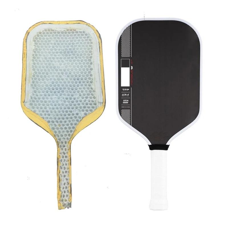 4th Gen Carbon Pickleball Paddle, 16mm Dense Foam Core Thermoformed High Performance Training Competition Racket