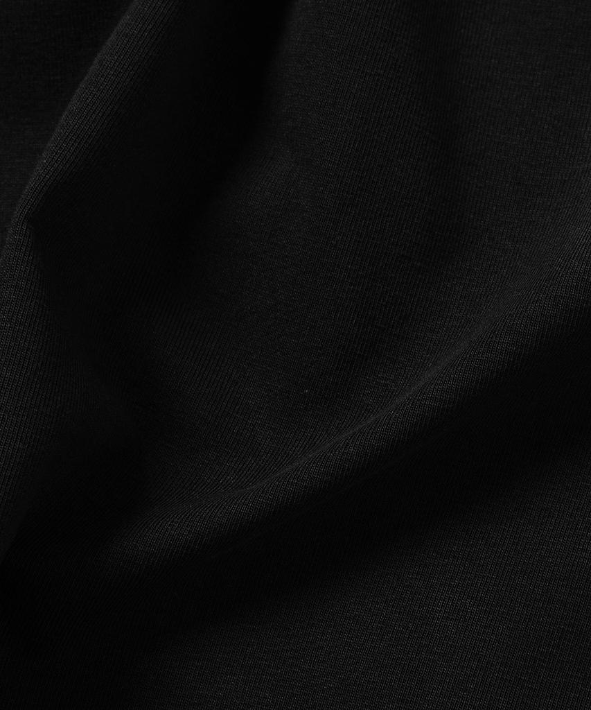 NONBLANK Reporter Cotton Crop Ls T-Shirt_Black