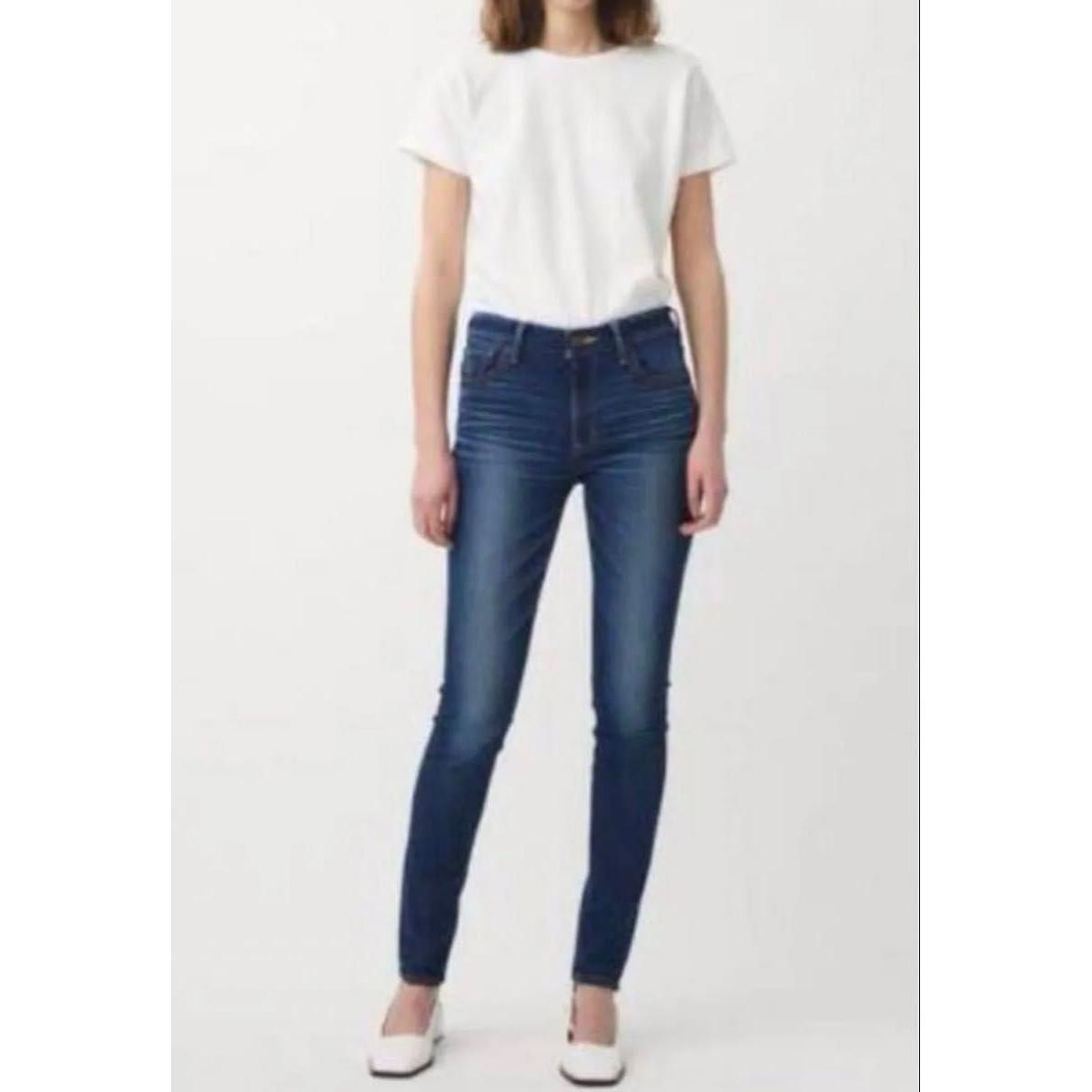 moussy WF Rebirth embroidery SKINNY denim pants jeans