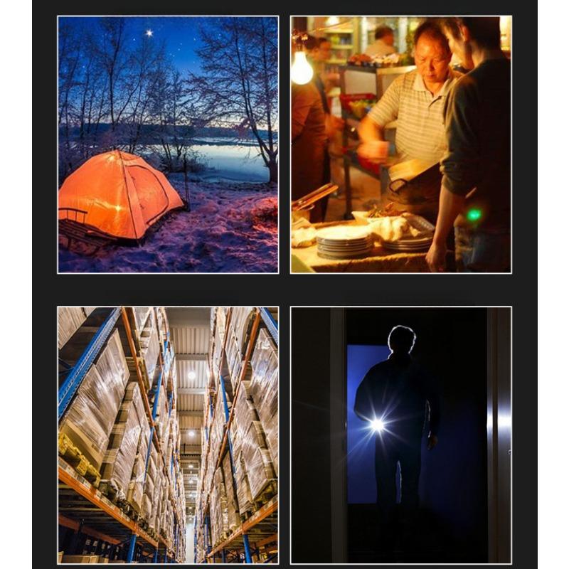 1PC outdoor USB LED light bulb power bank charging emergency light hook camping fishing portable tent lantern night light bulb