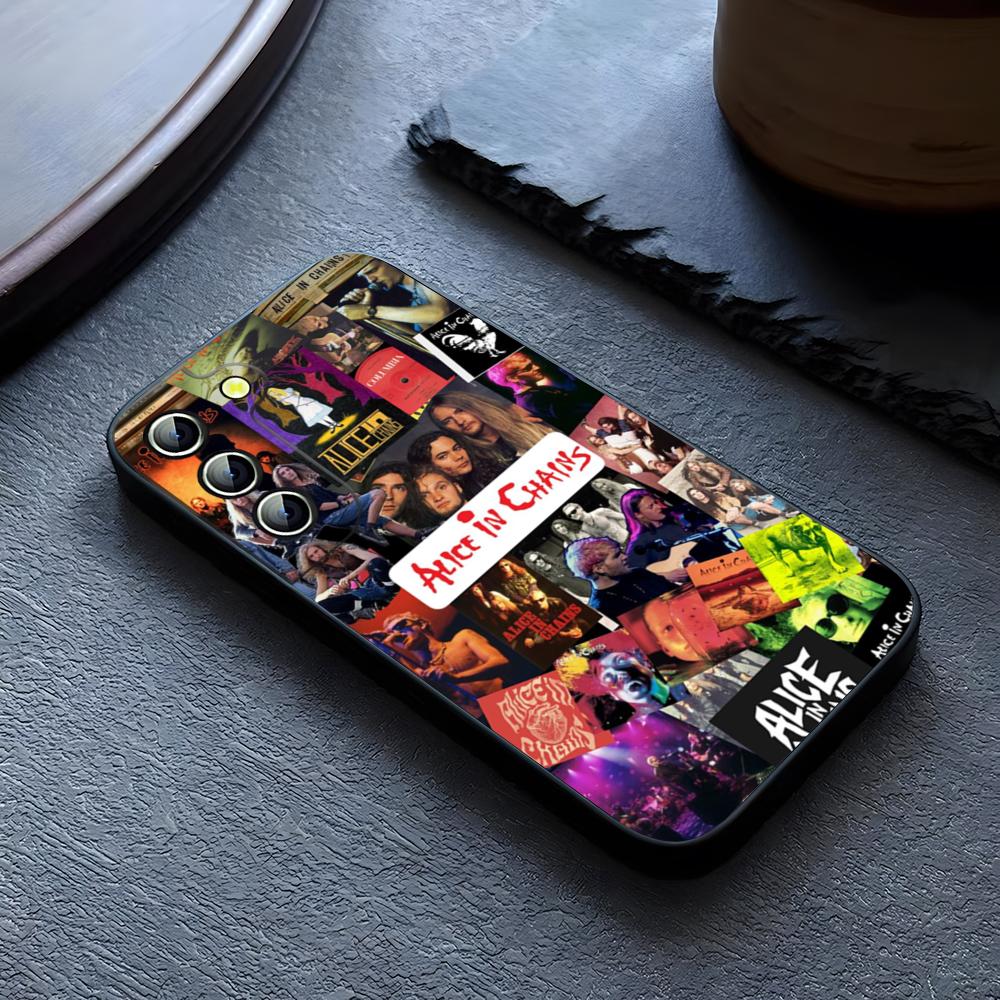 

Rock Band Alice In Chains Phone Case For Samsung Galaxy S26 S24 S23 S22 S25 S21 S20 Ultra Fe Plus A54 A24 A55 A53 Coque Galaxy S26 Ultra