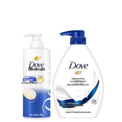 Dove Intensive Repair Shampoo & Deep Moisturizing Shower Gel Set