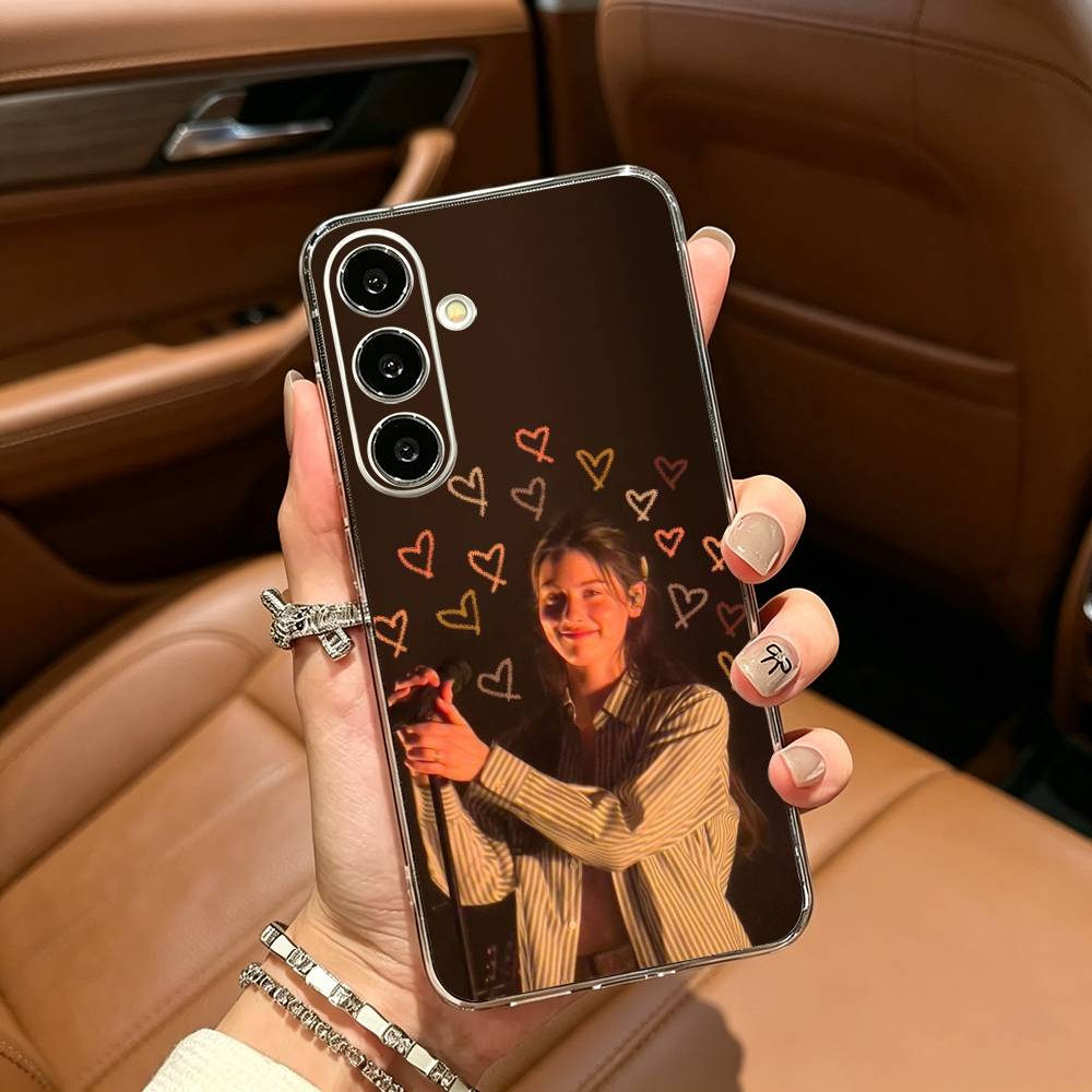 Pop singer-Gracie-A- Abrams Clear Phone Case for Samsung Galaxy A71, A70, A52, A51, A40, A30