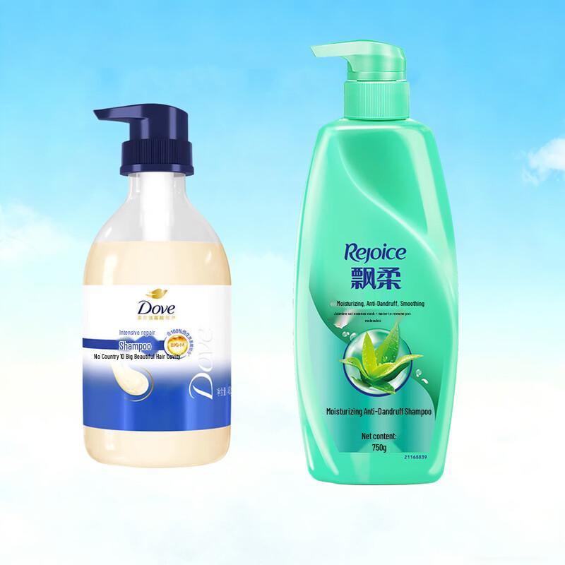 

Dove & Rejoice Hydrating & Anti-Dandruff Shampoo Set