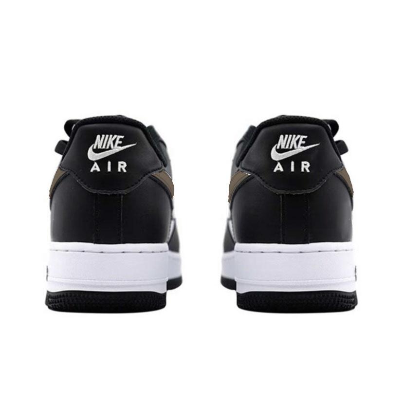 Nike Air Force 1 Abrasion Resistant Low Top Skateboard Shoes Unisex Black DV0788-001(team641-)