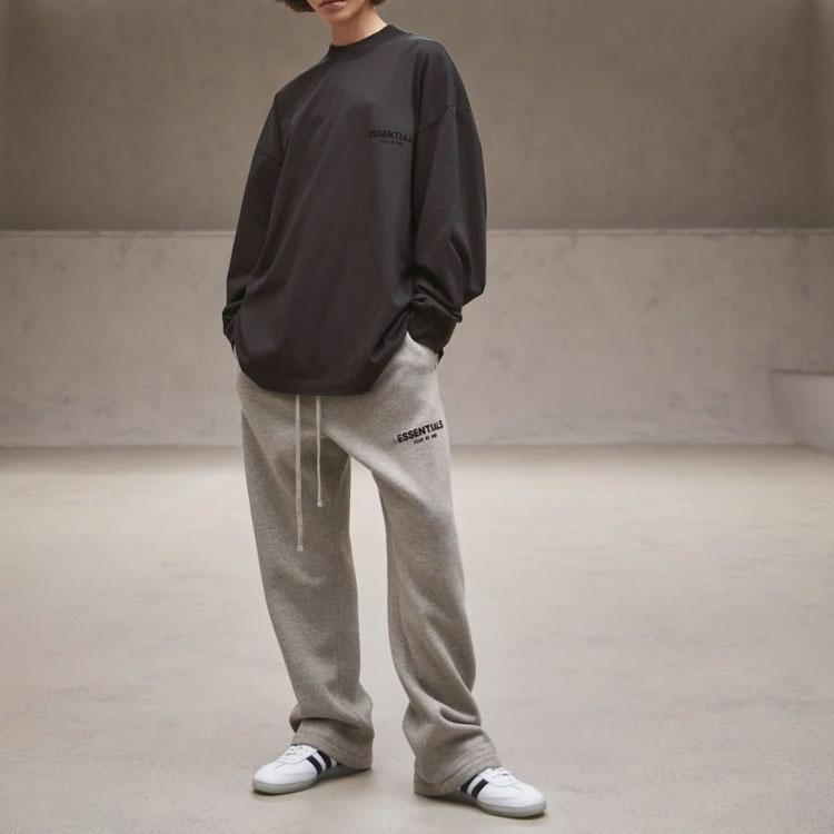 Fear of God Essentials SS22 Long Sleeve Tee 'Stretch Limo' Men's FOG-SS22-463