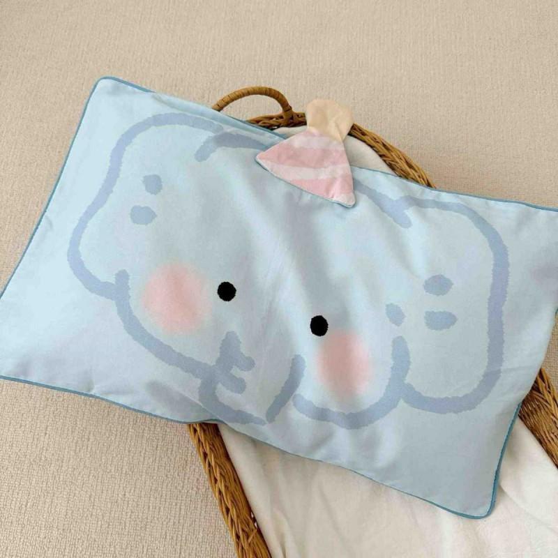 Soft Cotton Flannel Pillowcase Kids Adults 30x50cm 60s 100% Long Staple Printed Cartoon Design