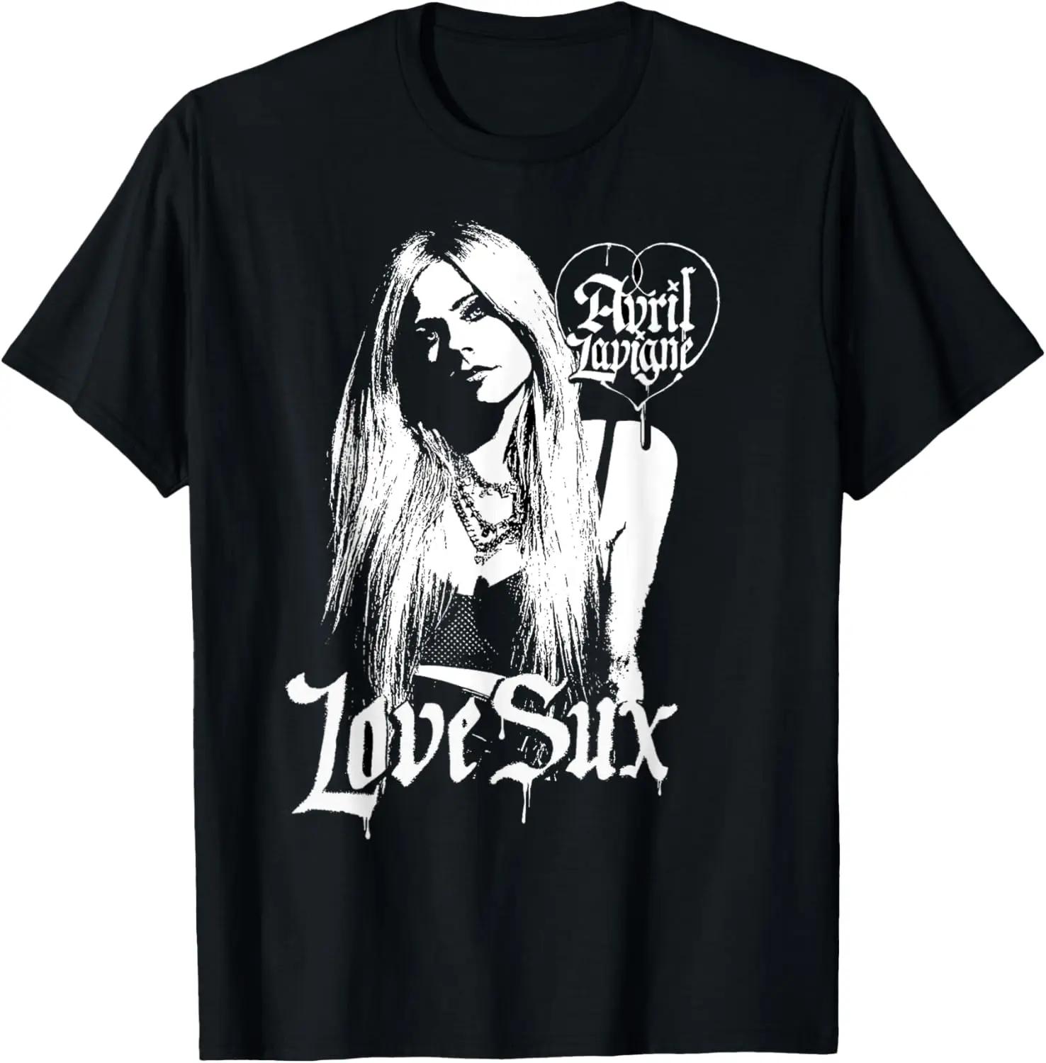 

Official Avril Lavigne Sux T-Shirt Women s T-shirts Fashion Arrival De mujeres 82609 4XL