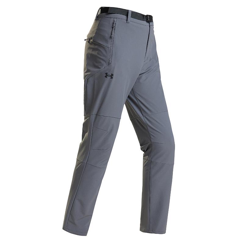 

Under Armour Fashionable Comfortable Versatile Mid-Rise Casual Pants Women bottoms Dark-Gray 14322109-0052 XXL
