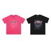 Sp5der hip hop singer Young Thug same foam letter 555555 couple T-shirt Pink short sleeve tee