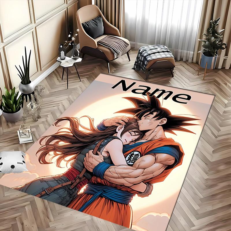 Individuell personalisierbarer Dragon Ball Teppich - Perfekt für Küche, Bad, Waschküche Dekor Große Größe verfügbar, Geschenk für alle Jahreszeiten